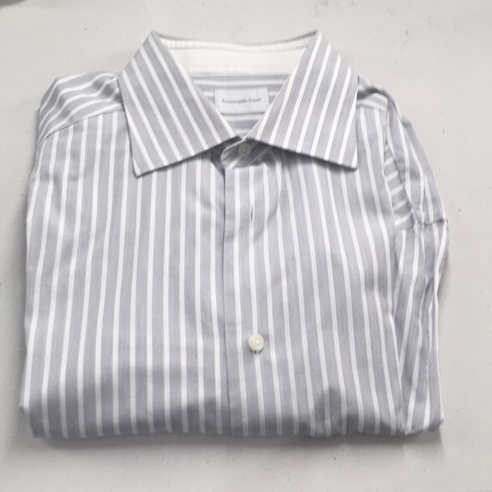 Ermenegildo Zegna Striped Button Down